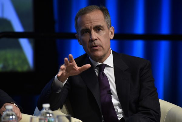 英國中央銀行行長卡尼 (Mark Carney) (圖片來源：AP)