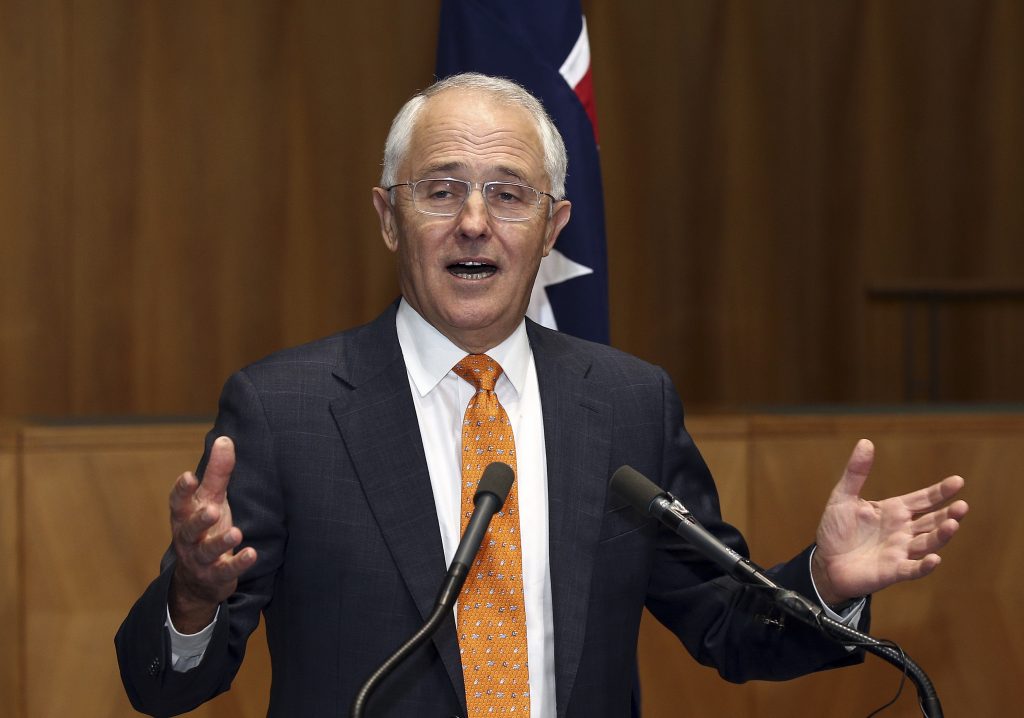 澳洲總理譚保認為減息代表中央銀行支持他的經濟過度計畫。 （圖片來源：美聯社 Associated Press）