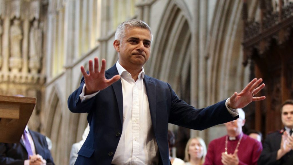 Sadiq Khan （圖片來源：美聯社 Associated Press）