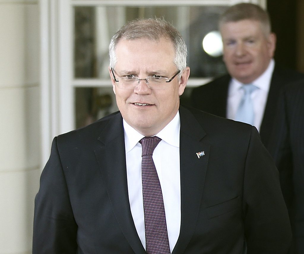 Scott Morrison （圖片來源：美聯社 Associated Press）