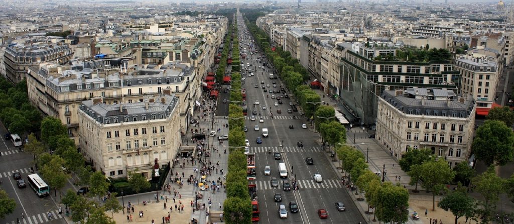 巴黎香榭麗舍大道（圖片來源：Pixabay）